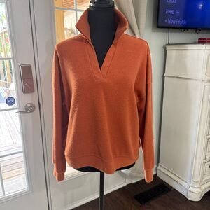 Women's Orange Sweater